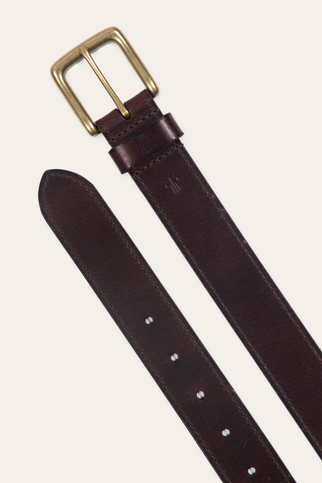Men’s Brown 35mm Pull Up Leather Belt Frye Outlet