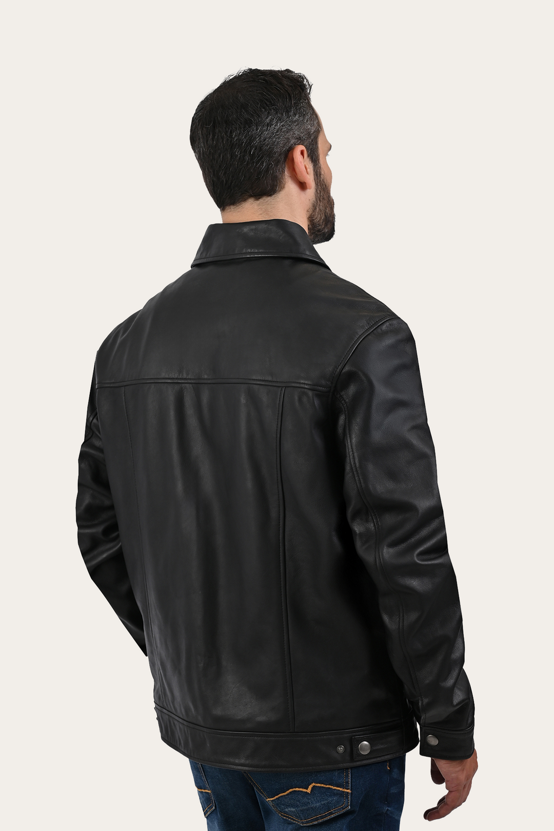 Black Baxter Trucker Jacket Frye Near me