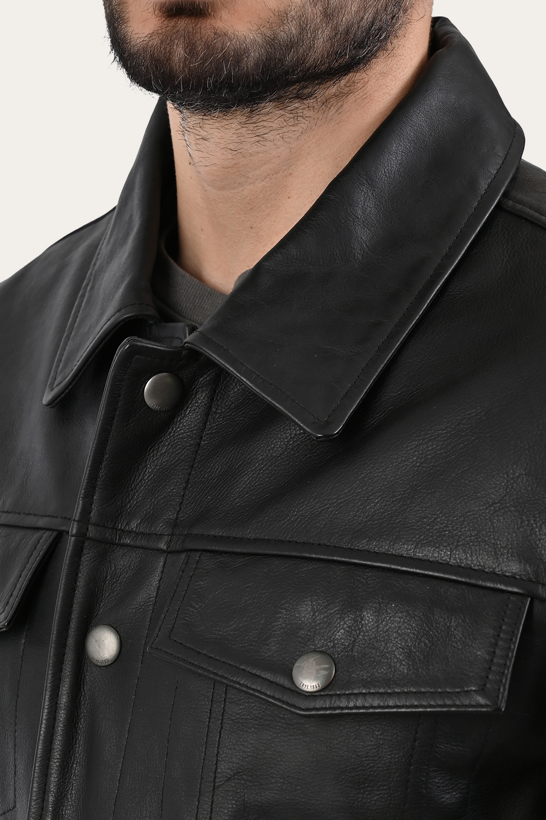 Black Baxter Trucker Jacket Frye Near me