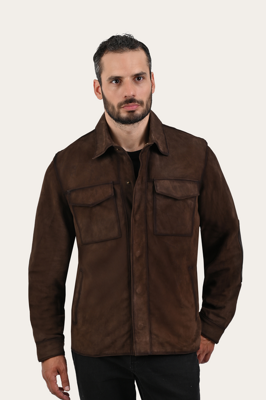 Dark Brown Prescott Jacket Frye Sale