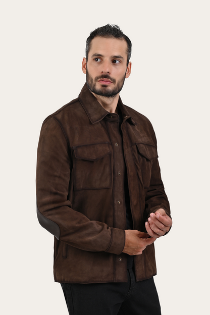 Dark Brown Prescott Jacket Frye Sale