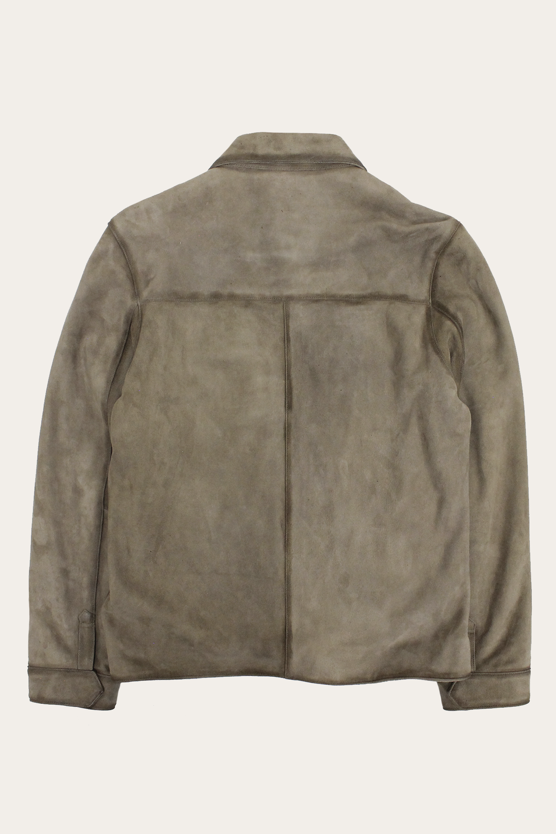 Men’s Taupe Brock Suede Utility Shacket Frye Online