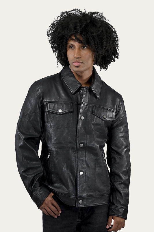 Ruffian Trucker Jacket Frye On sale