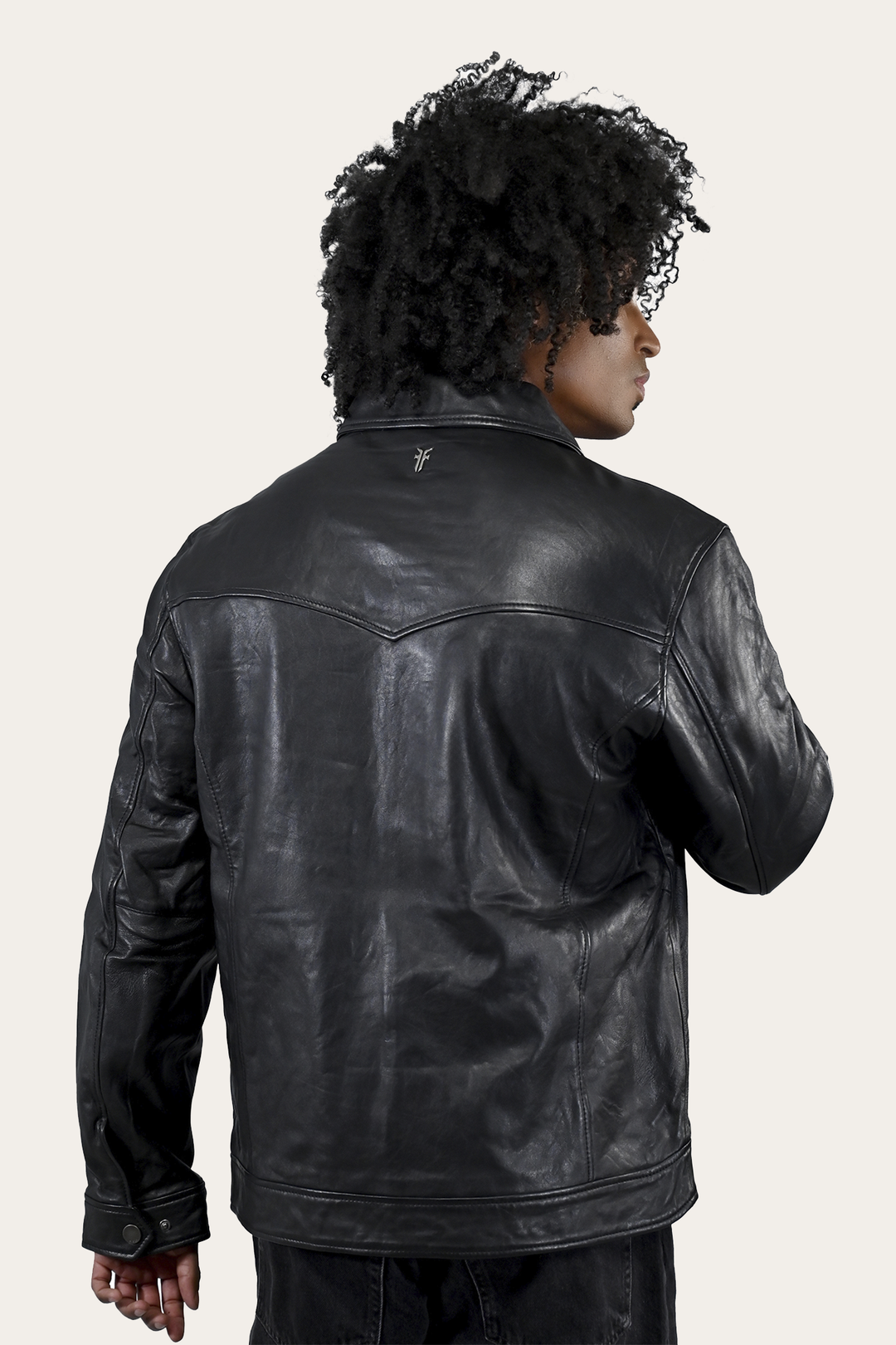 Ruffian Trucker Jacket Frye On sale