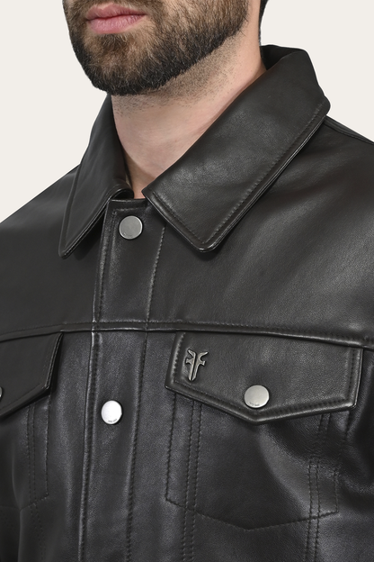 Ruffian Trucker Jacket Frye Outlet