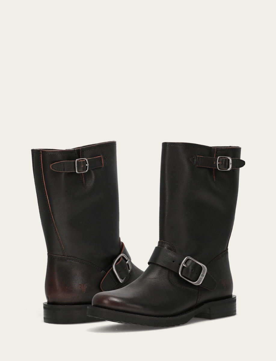 Antique Brown Veronica Flex Short Boot Frye Discount