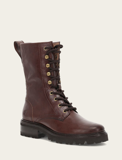 Women's Bourbon Olivia Combat Boots Frye On sale