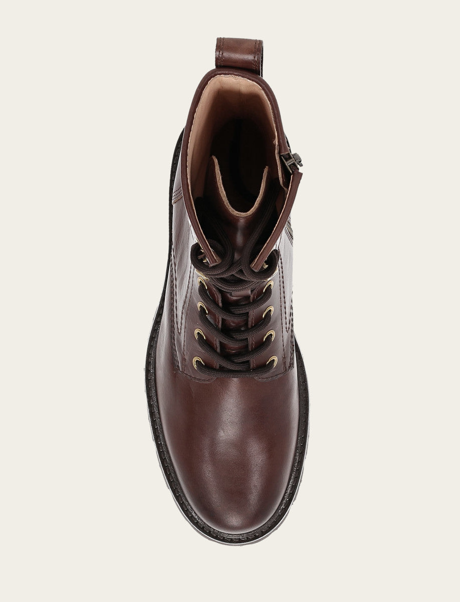 Women's Bourbon Olivia Combat Boots Frye On sale