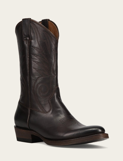 Men's Chocolate Grady Vintage Stitch Western Boots Frye us