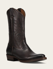 Men's Chocolate Grady Vintage Stitch Western Boots Frye us