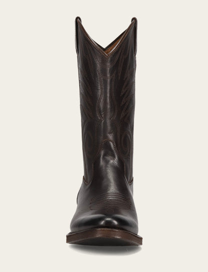 Men's Chocolate Grady Vintage Stitch Western Boots Frye us