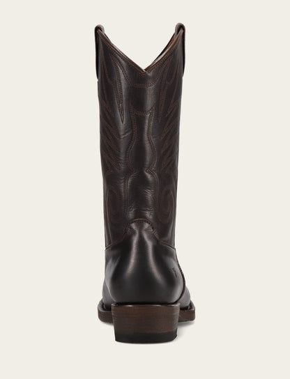 Men's Chocolate Grady Vintage Stitch Western Boots Frye us